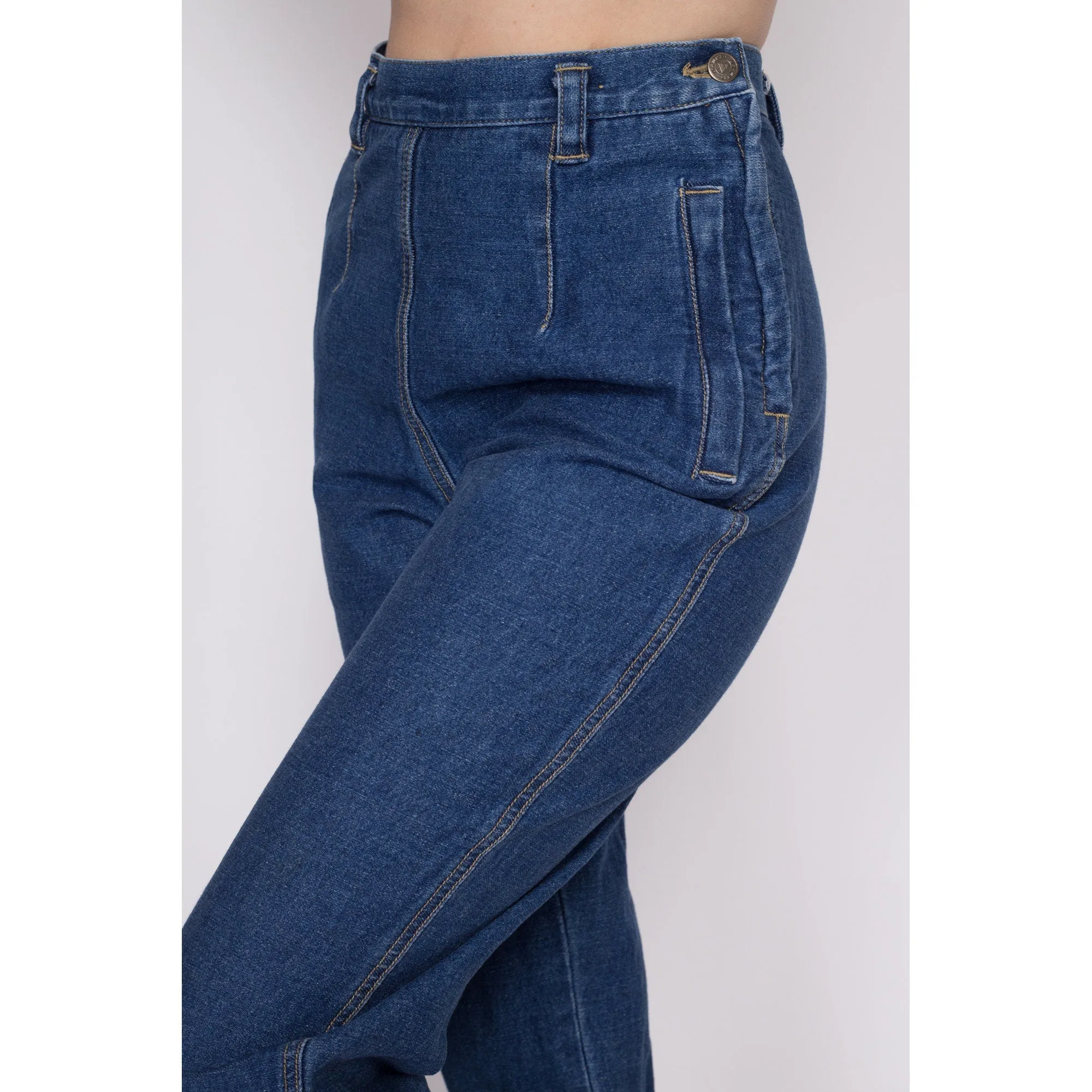 90s Lizwear Stirrup Side Zip Jeans - Medium, 28"