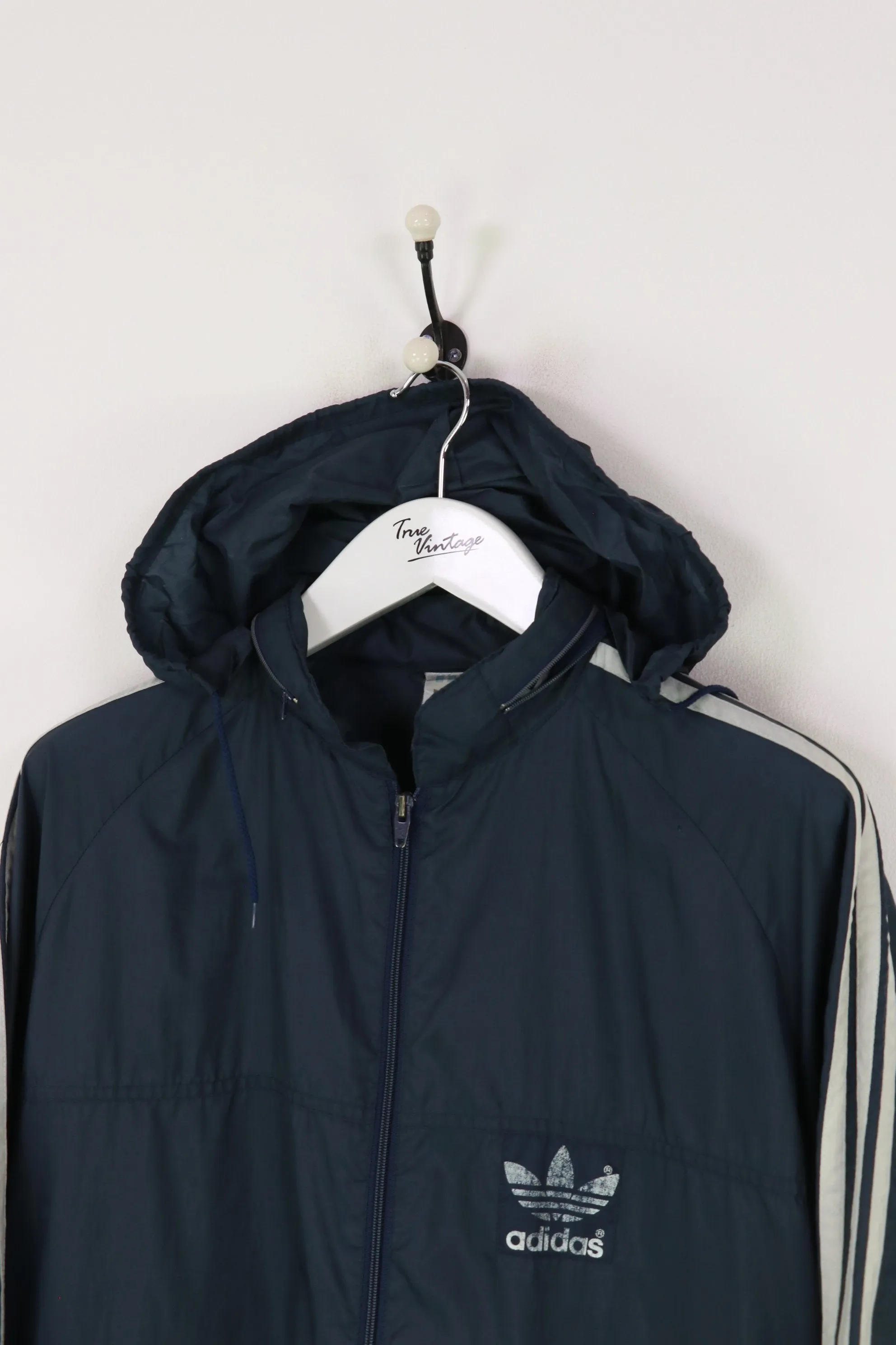 Adidas Windbreaker Jacket Navy XL