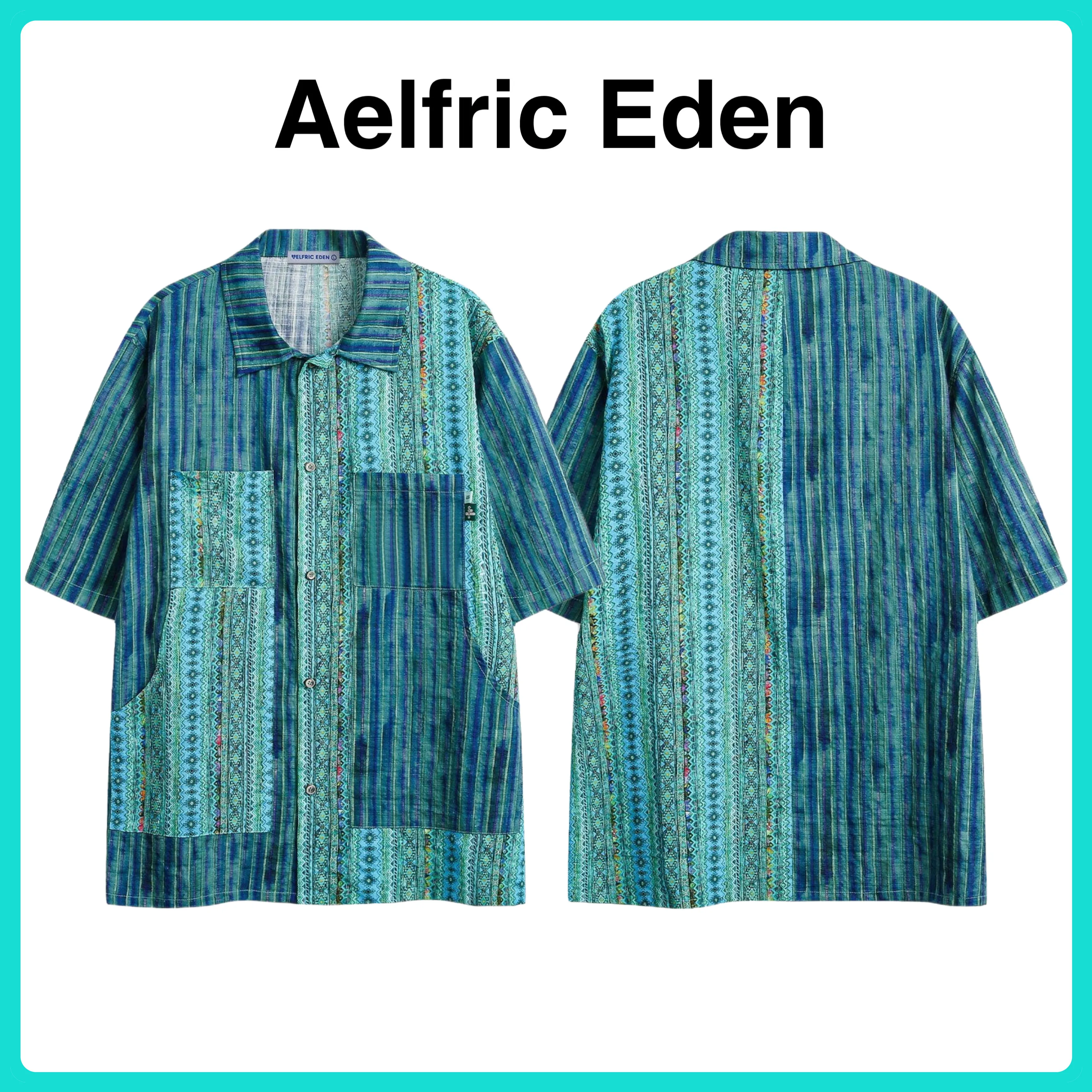 Aelfric Eden  |Cotton Short Sleeves Shirts