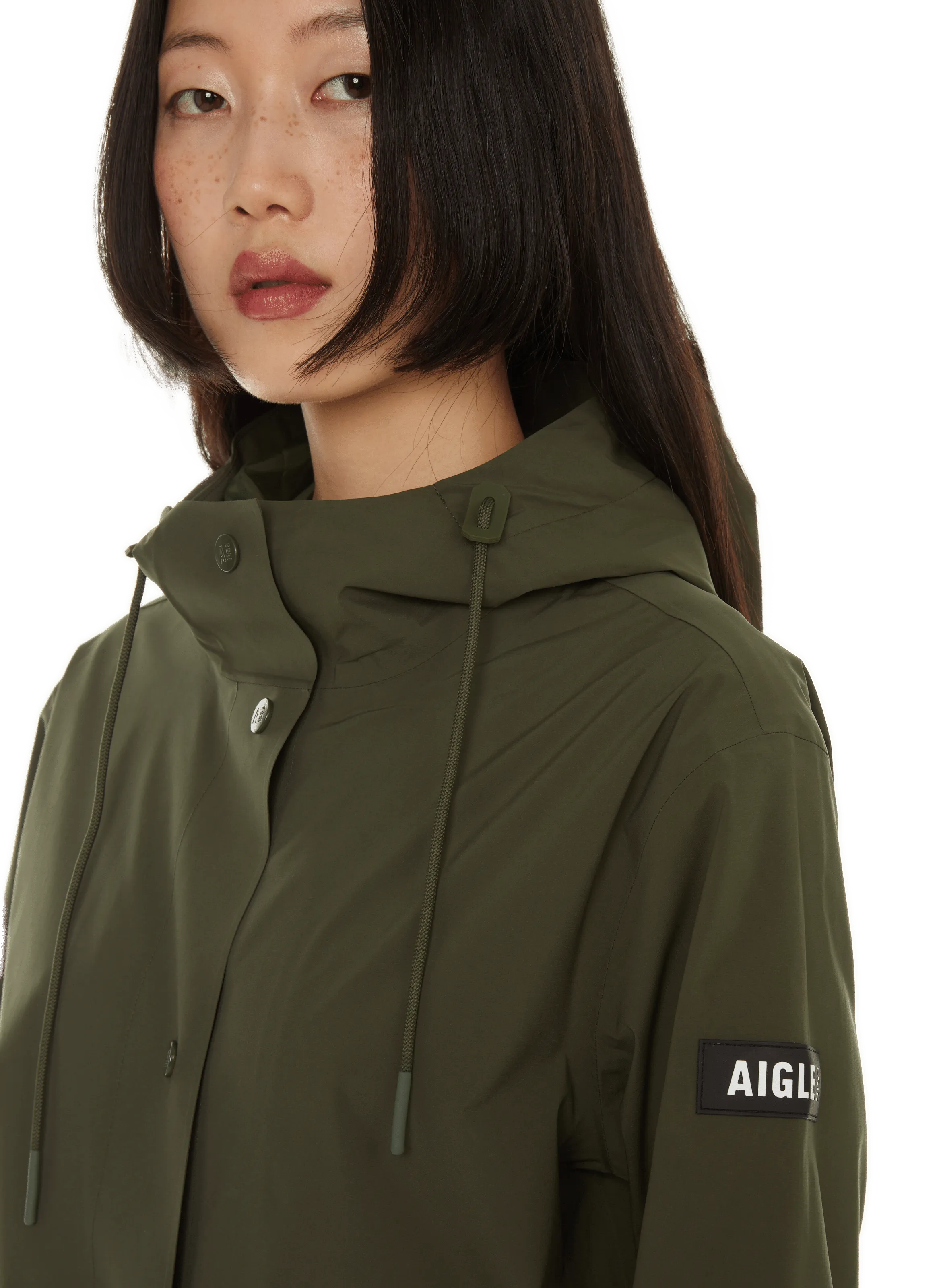 AIGLE  Windproof jacket  - Green