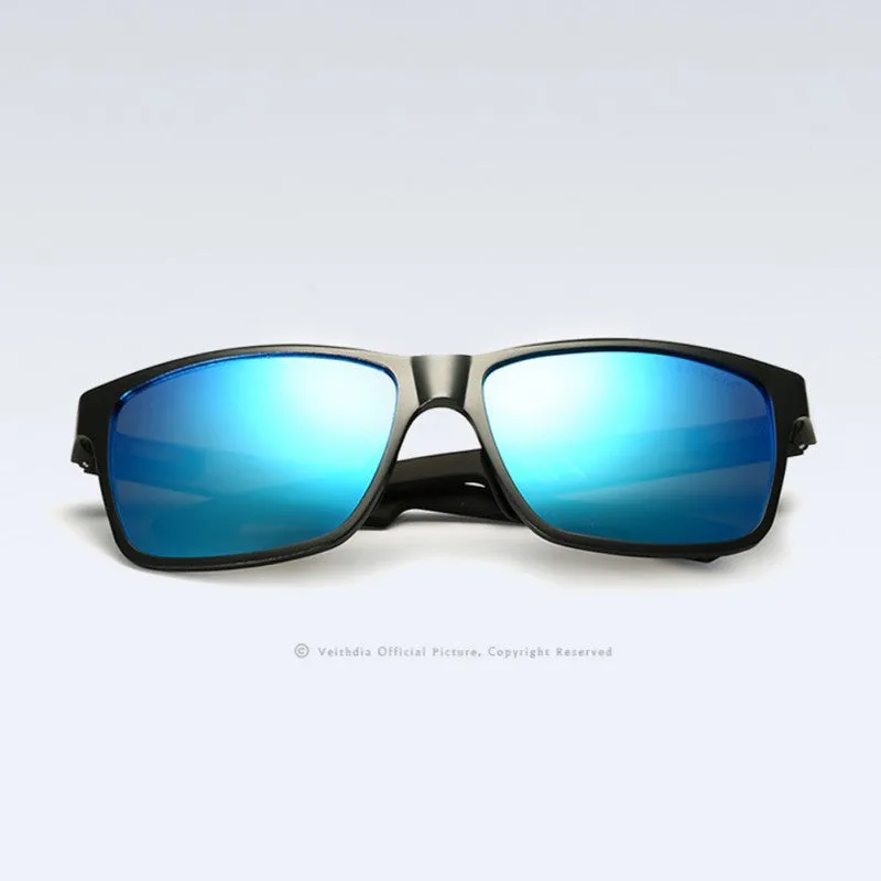 Aluminum Polarized Lens Sunglasseen Mirror Sun Glasses Driving Glasses Square Goggle Eyewear Accessories SM6