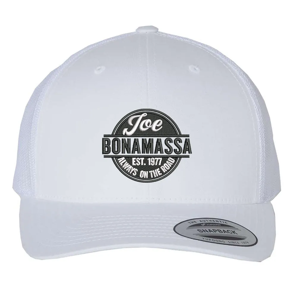 Always On The Road Stamp Trucker Hat