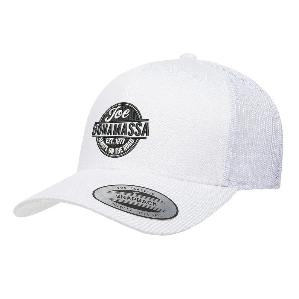 Always On The Road Stamp Trucker Hat