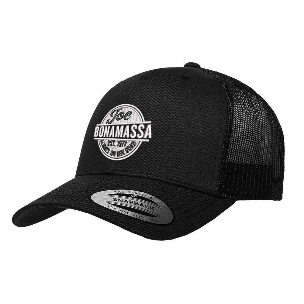 Always On The Road Stamp Trucker Hat