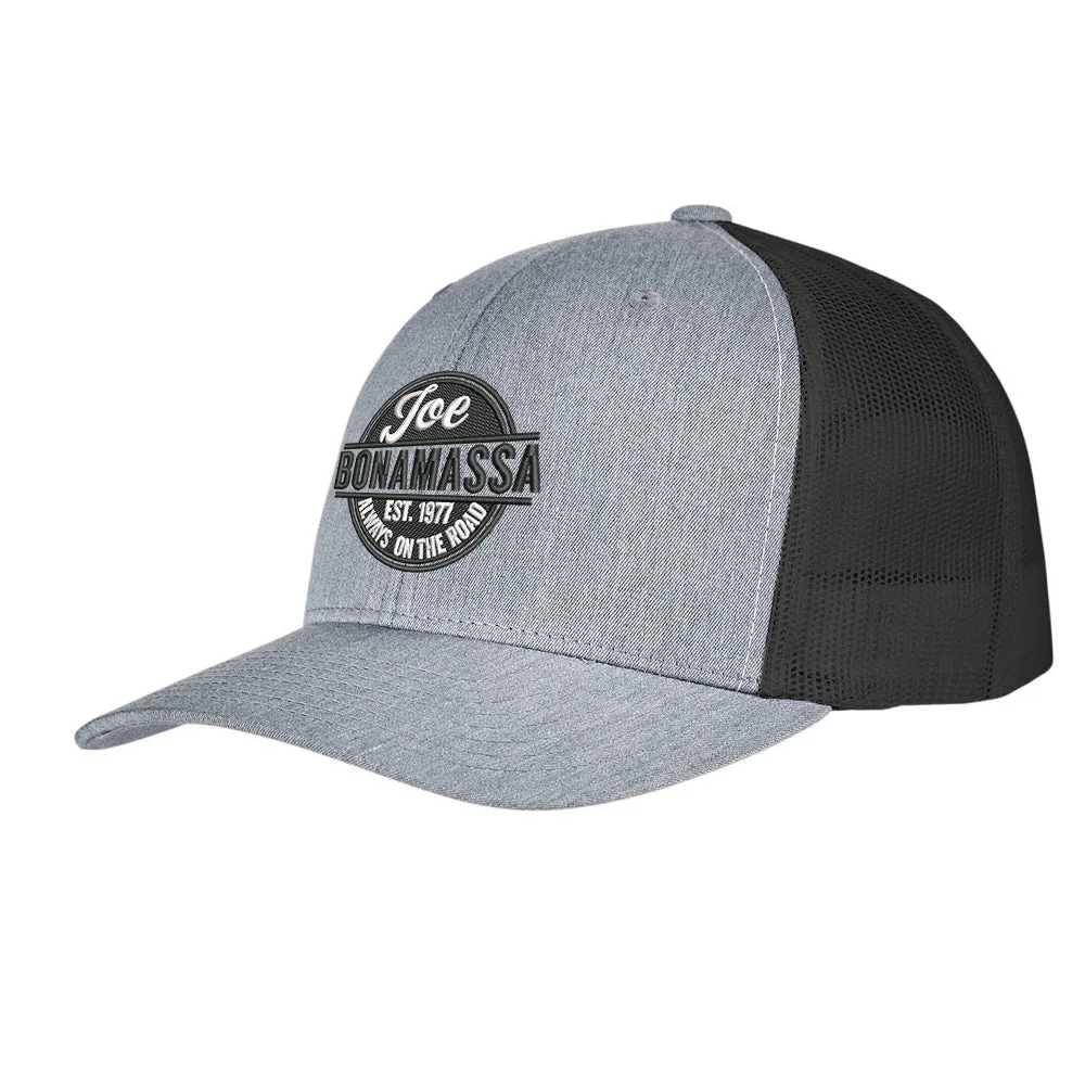 Always On The Road Stamp Trucker Hat