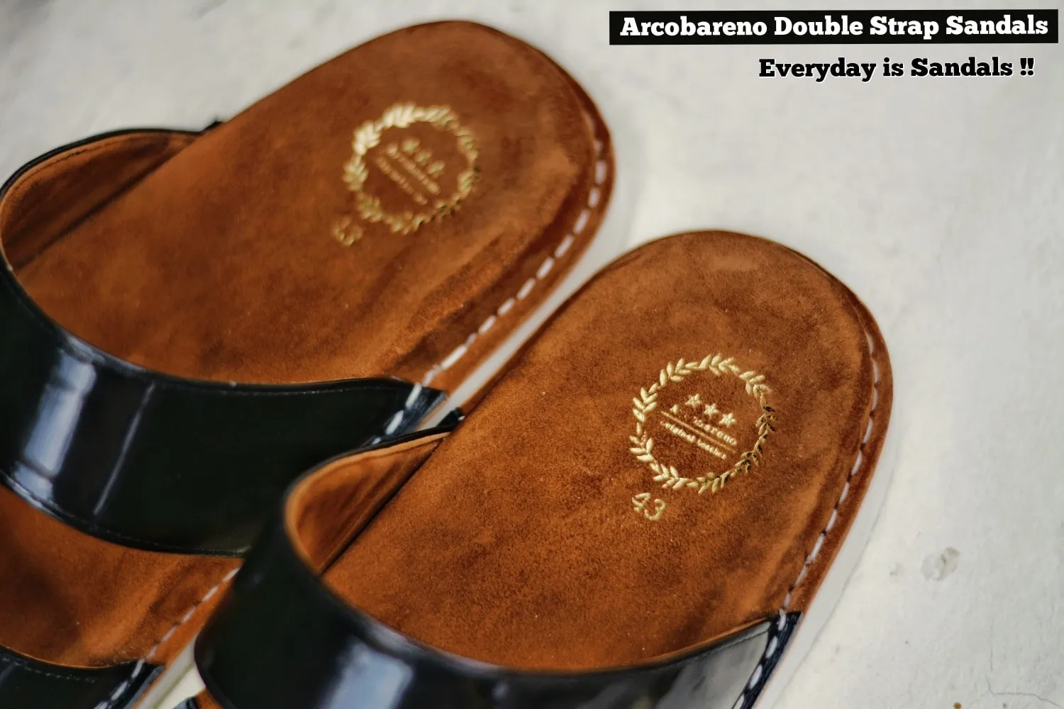 Arcobareno Sandal x Suede Lamb