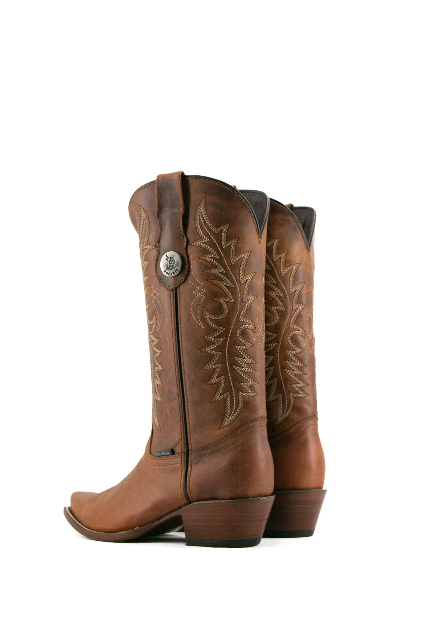 Bailey Ebano Snip Toe Cowgirl Boot