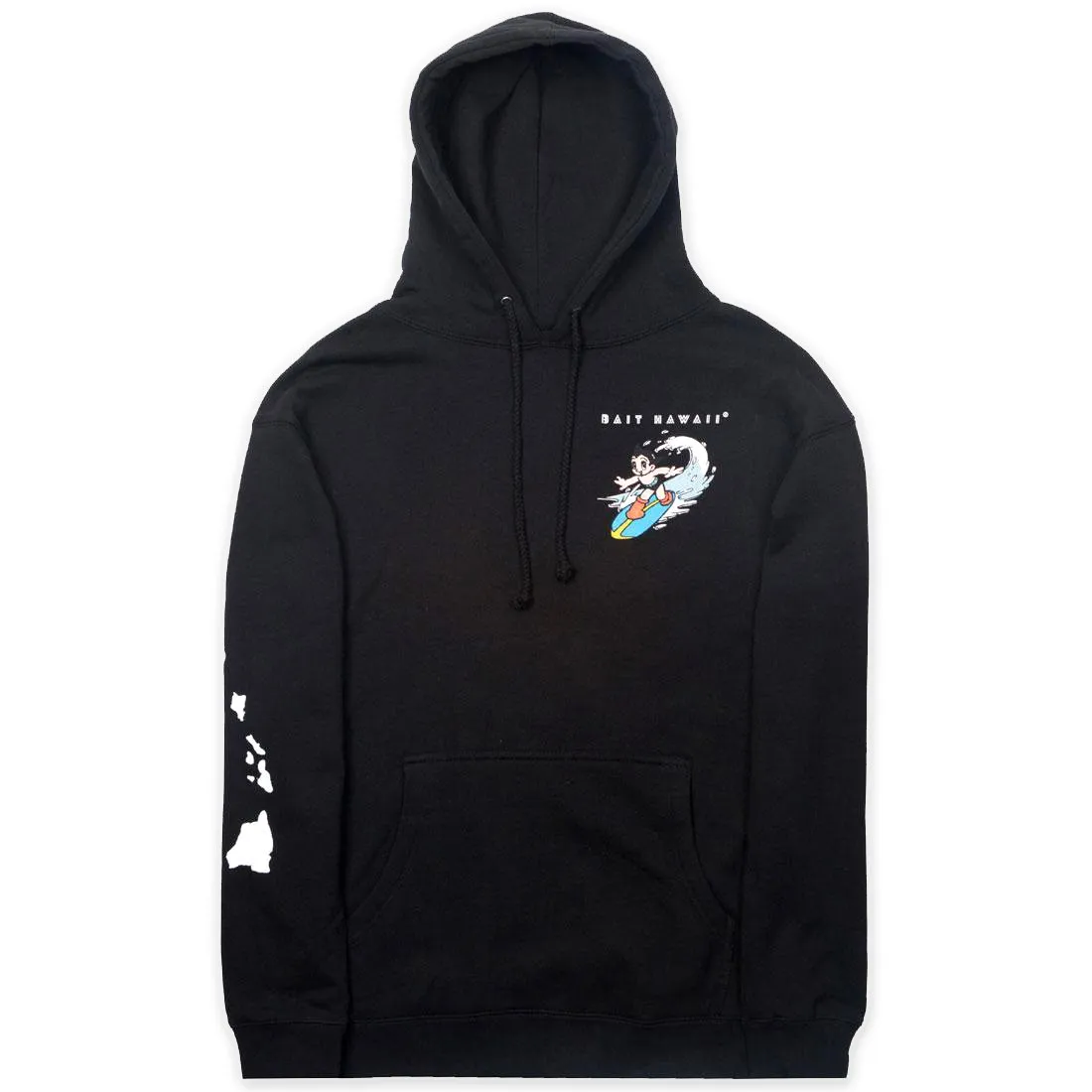 BAIT x Astro Boy Men Aloha Surf Hoody (black)