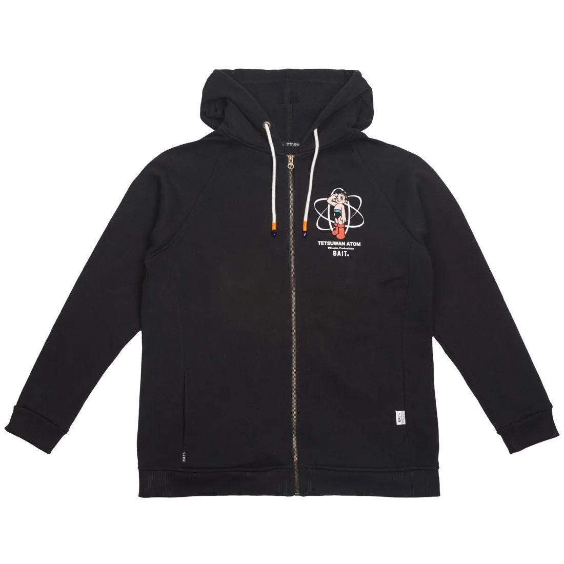 BAIT x Astro Boy Men Tetsuwan Atom Zip Hoody (black)