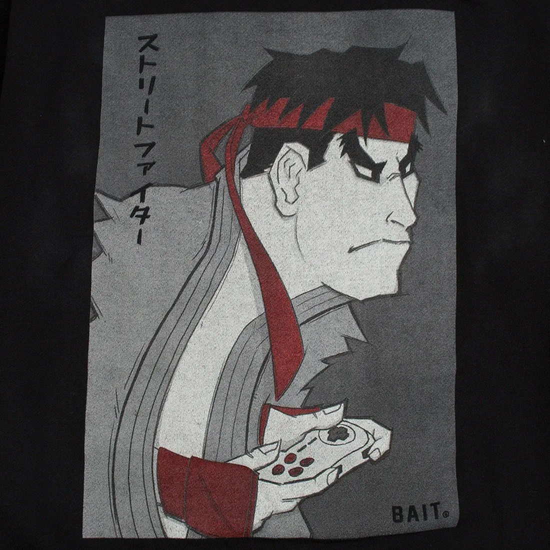 BAIT x Street Fighter x Kidokyo Men Ryu Hoody (black)