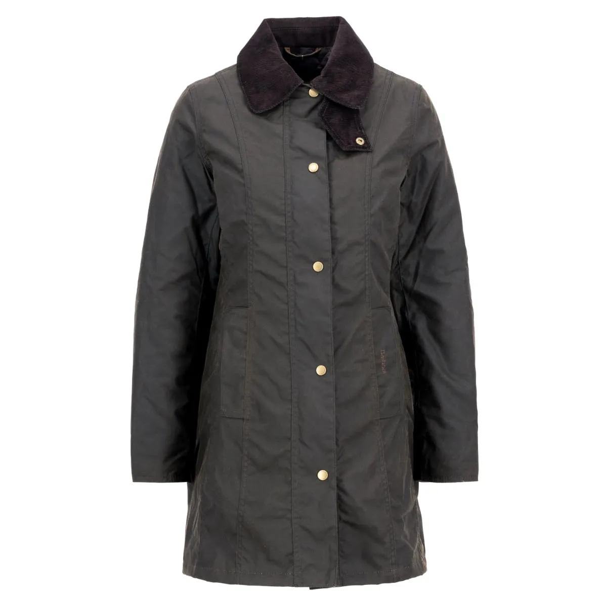 Barbour Belsay Women's Waxed Jacket | Olive