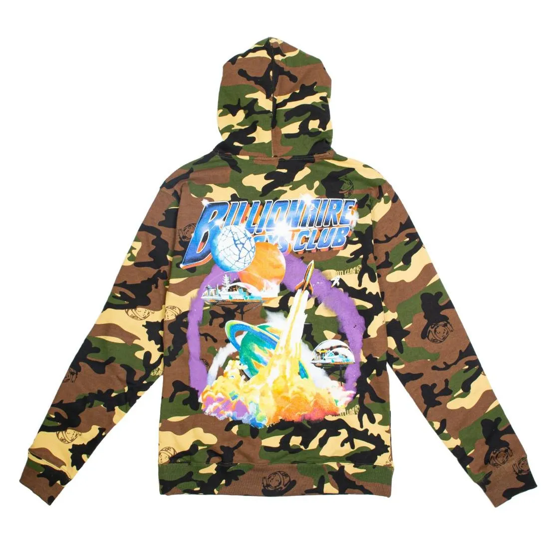 Billionaire Boys Club Men Crafts Hoody (brown / camo cocoon)