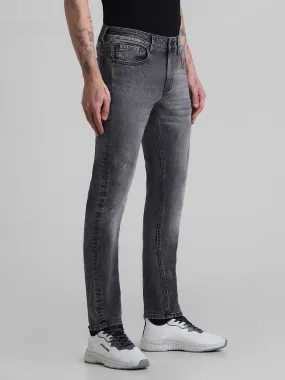 Black Low Rise Glenn Slim Fit Jeans