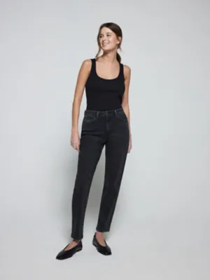 Black Miley Mom Jeans | Women | George at ASDA