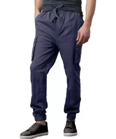 Blue Rock Jump Start Men's Slim Fit Cotton Flex Stretch Cargo Jogger Pants