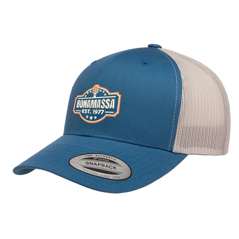 Blues Rock Seal Trucker Hat