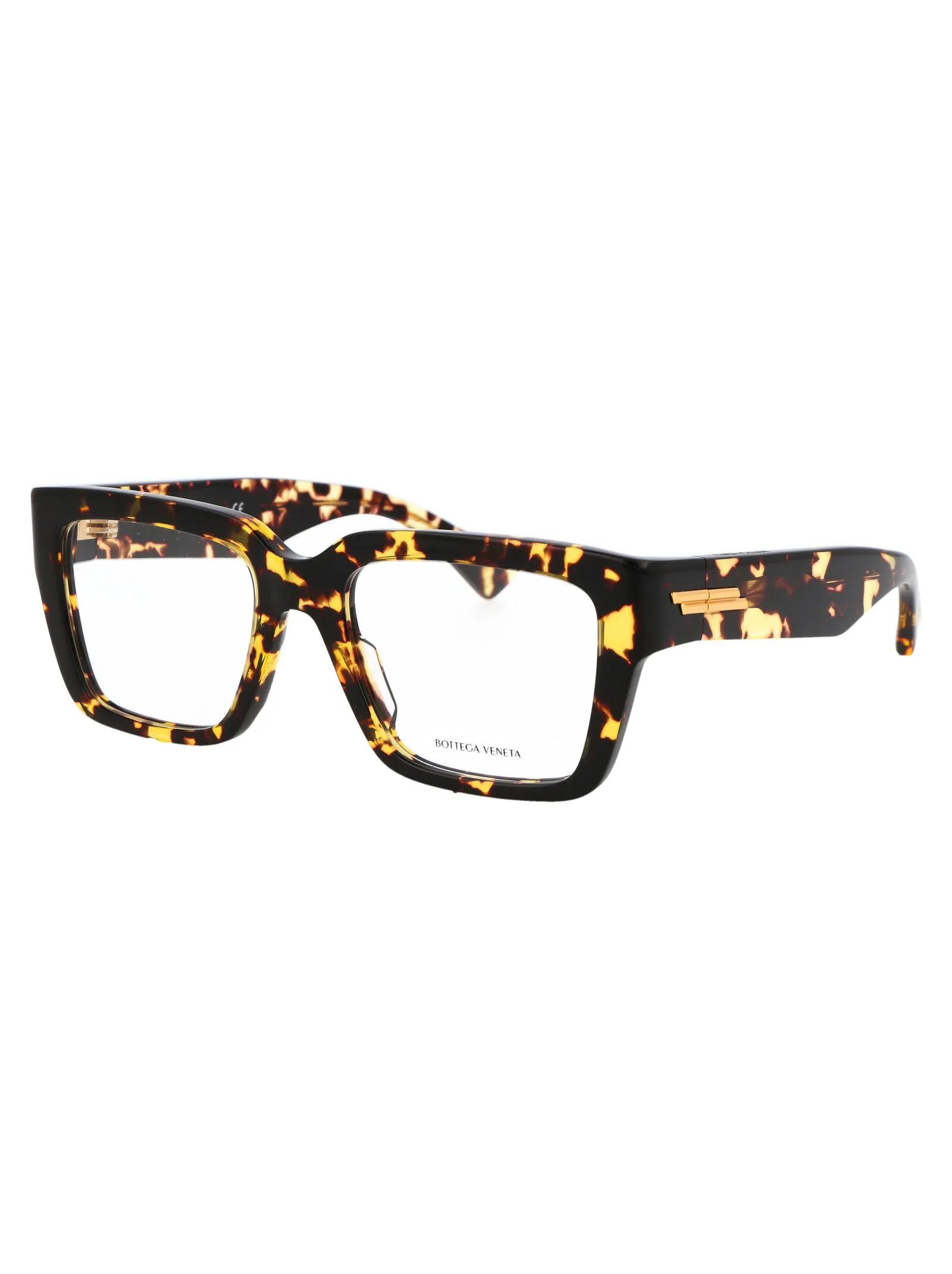 Bottega Veneta Eyewear Rectangle Frame Glasses