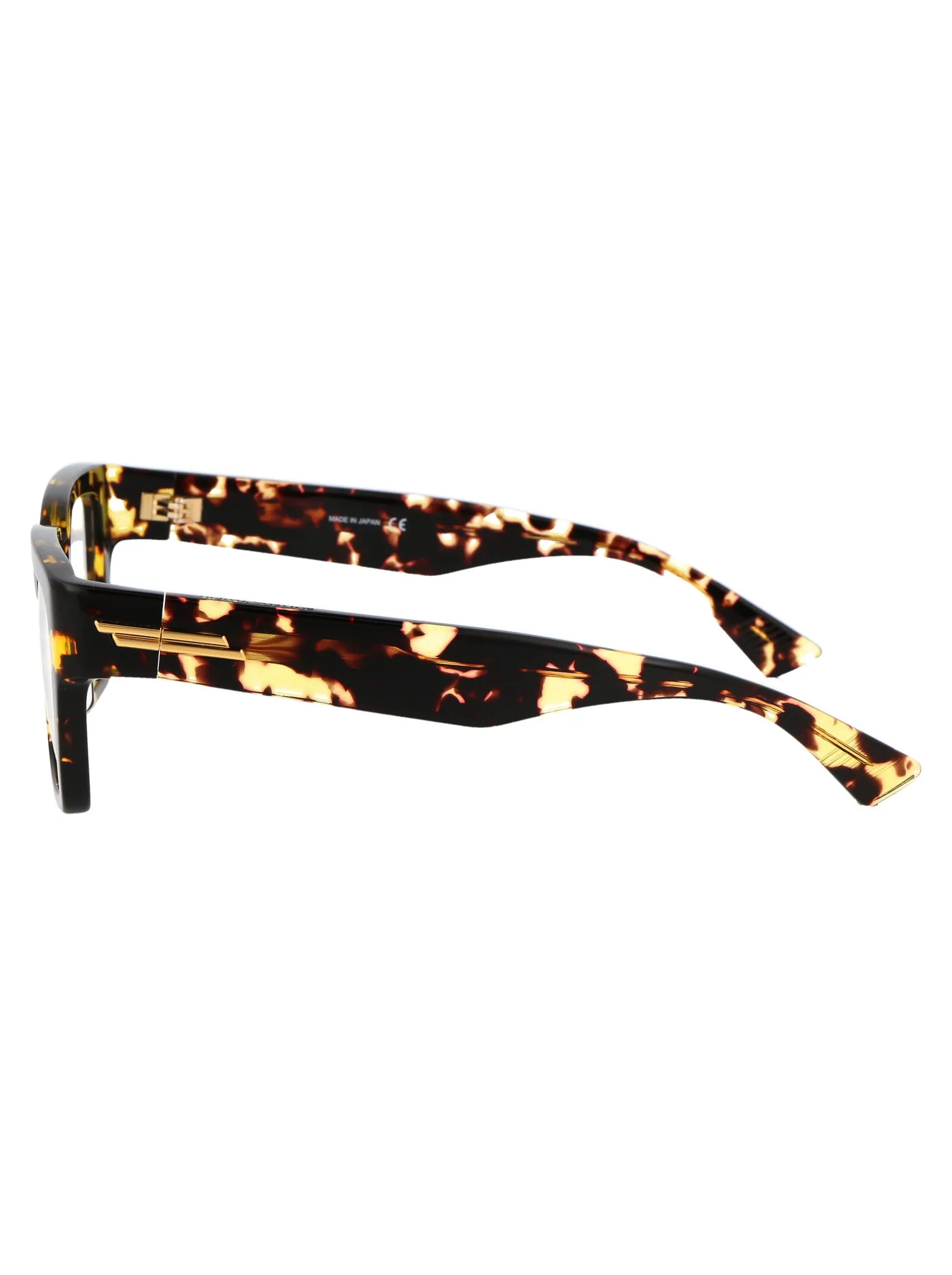 Bottega Veneta Eyewear Rectangle Frame Glasses