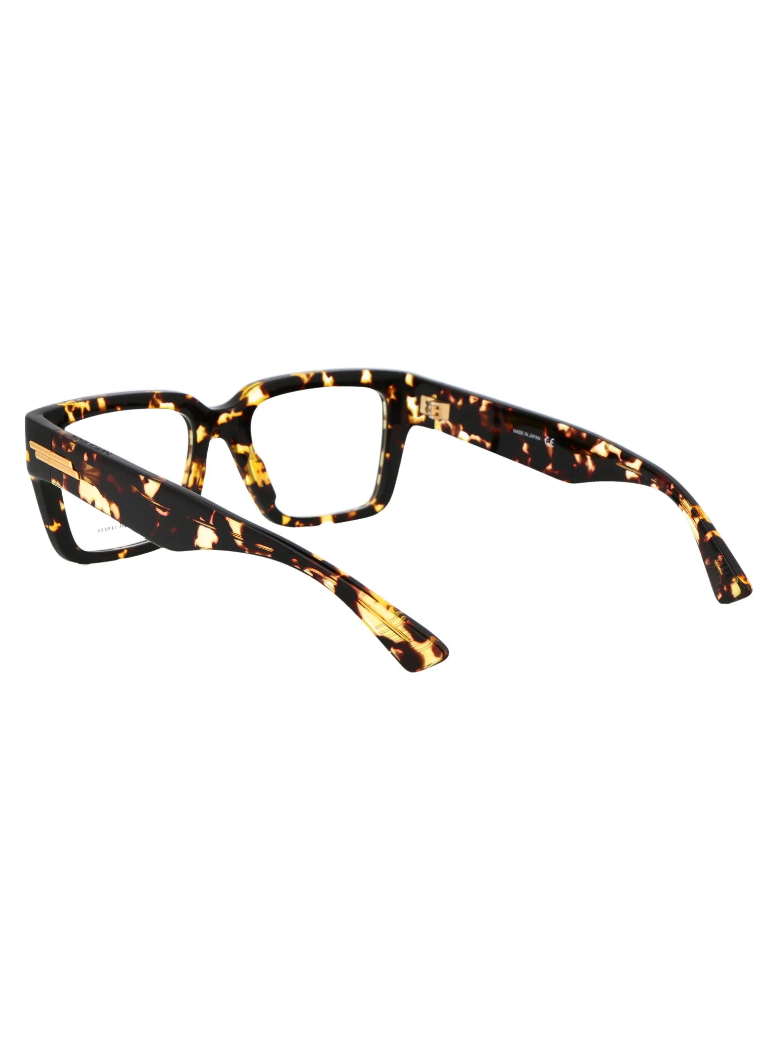 Bottega Veneta Eyewear Rectangle Frame Glasses