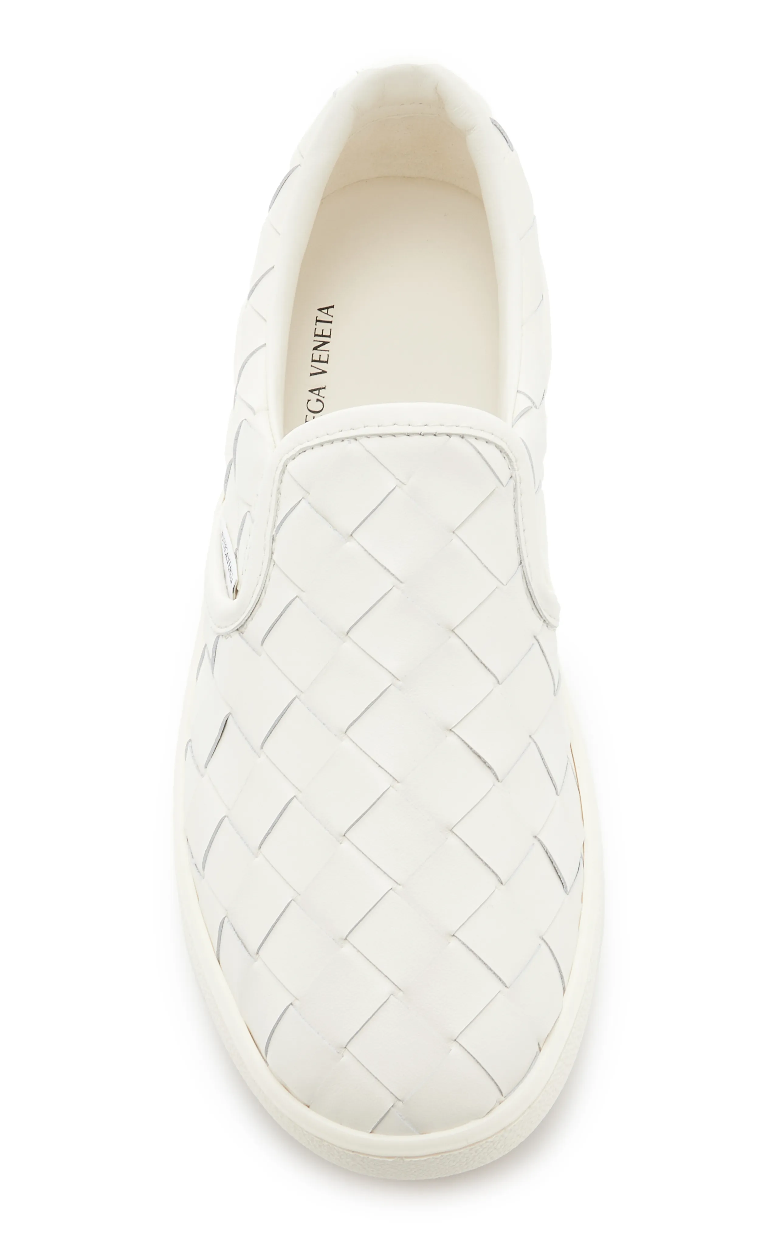 Bottega Veneta Sawyer Intrecciato Leather Sneakers