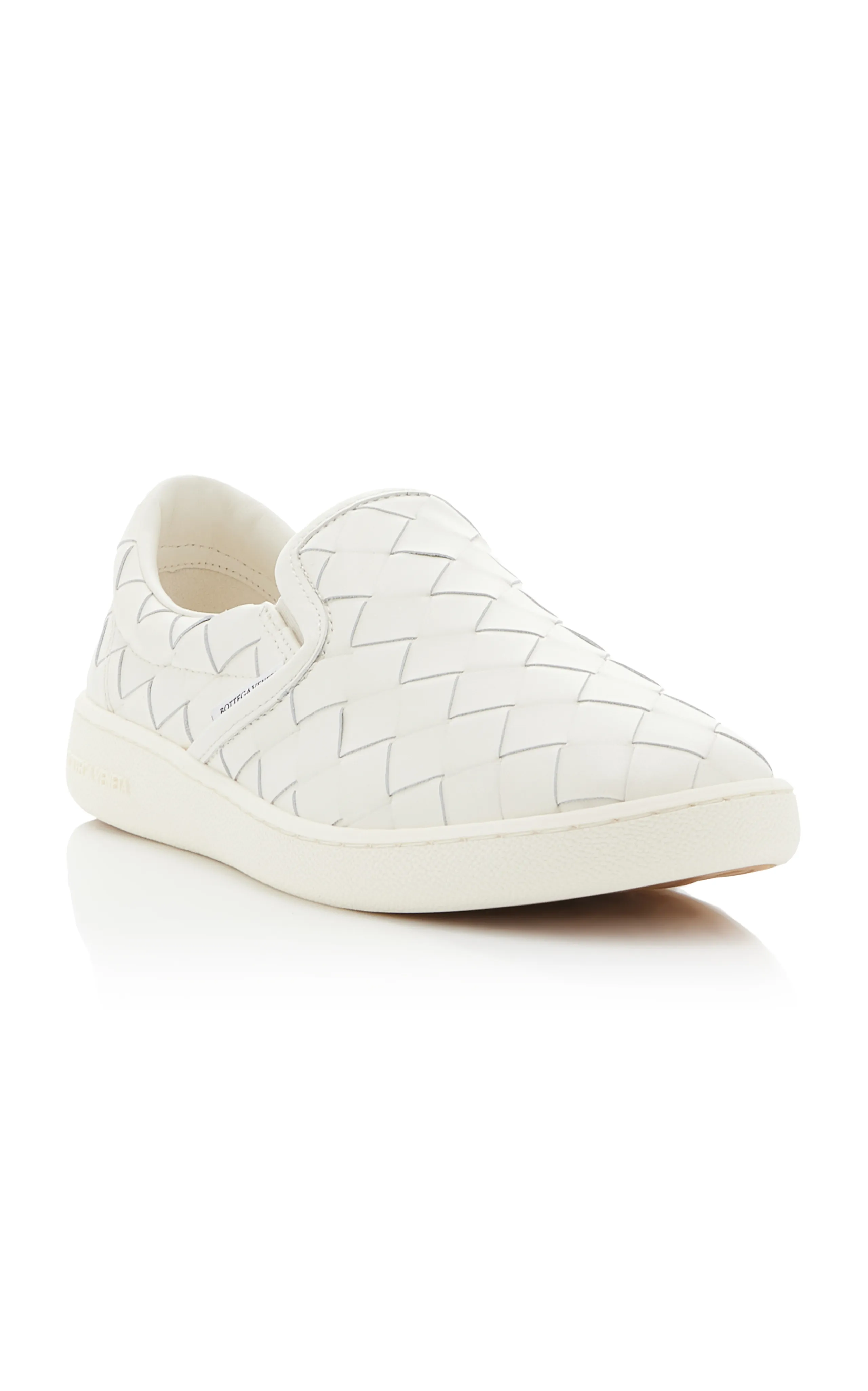 Bottega Veneta Sawyer Intrecciato Leather Sneakers