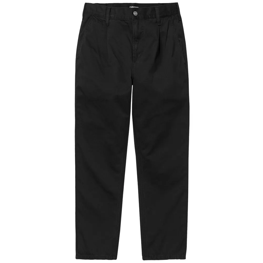 CARHARTT WIP ABBOTT PANT // BLACK (STONE WASHED) NO LENGTH