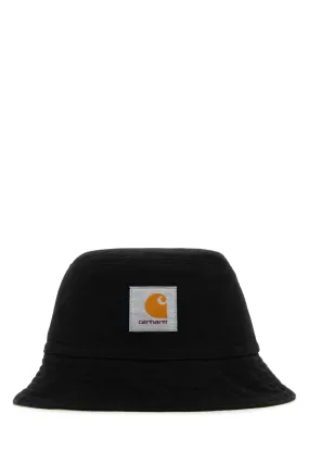 Carhartt Wip Black Cotton Bayfield Bucket Hat