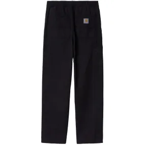 CARHARTT WIP FLINT PANT // BLACK (GARMENT DYED)