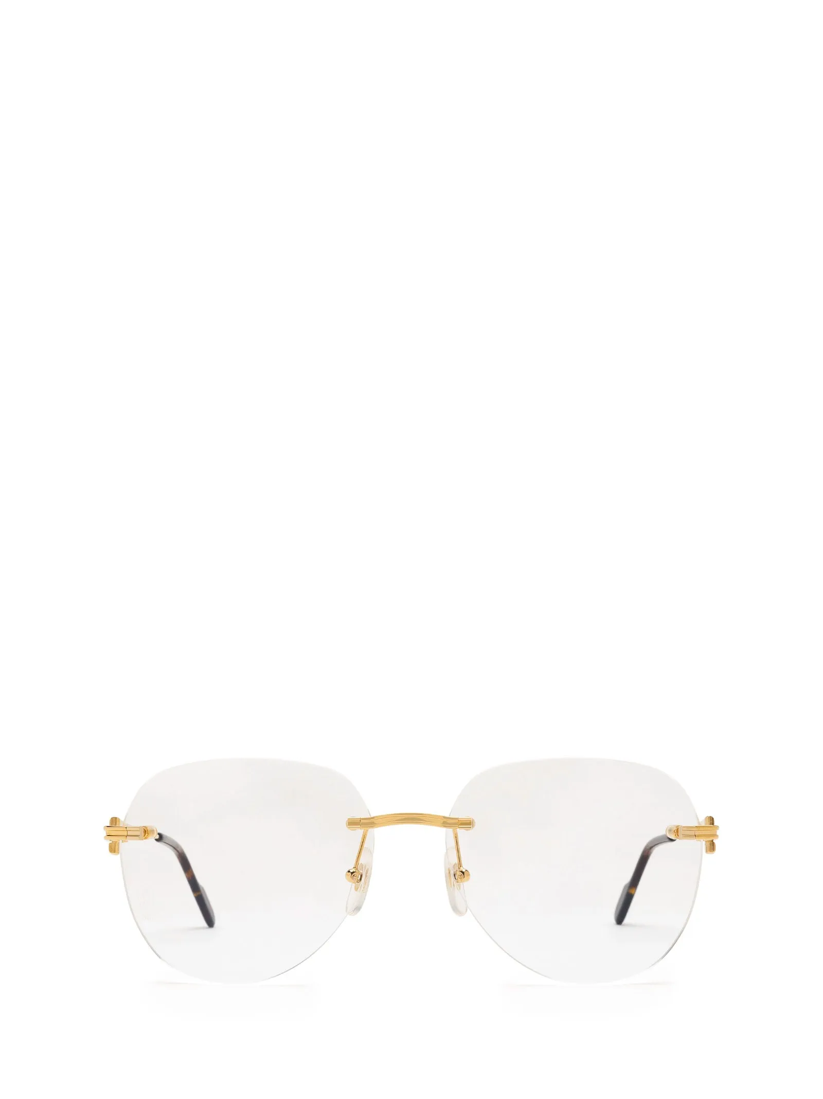 Cartier Round Frame Glasses