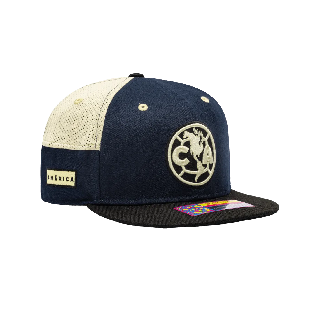 Club America Mondrian Snapback Hat