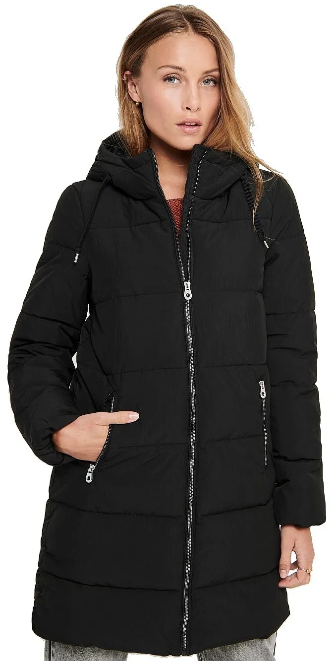 coat ONLY Dolly Long Puffer - Black - women´s