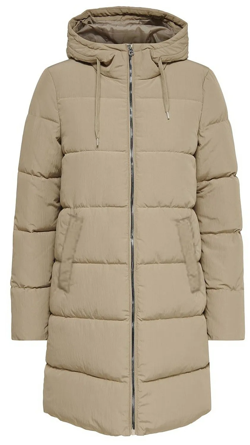 coat ONLY Dolly Long Puffer - Crockery - women´s