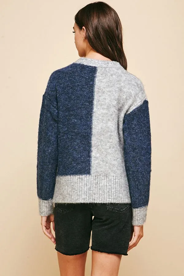 Color Block Sweater