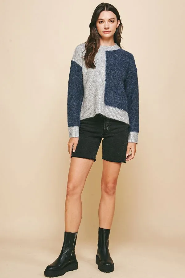 Color Block Sweater