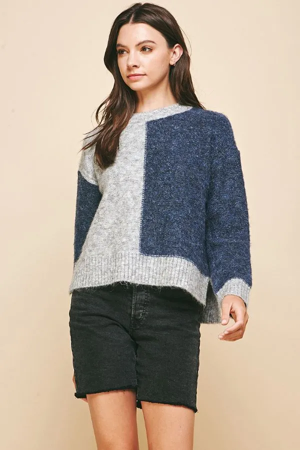 Color Block Sweater