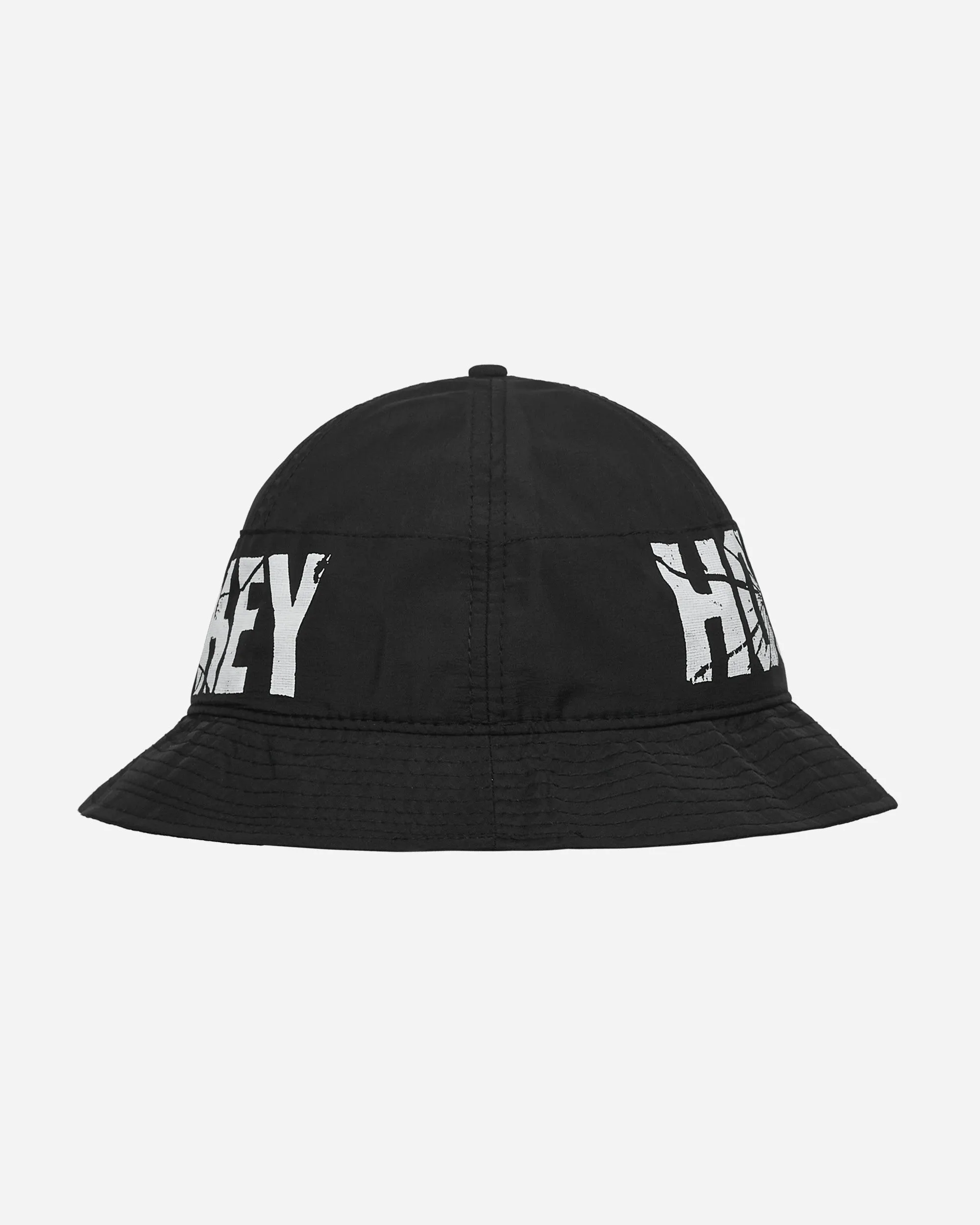 Crinkle Bell Bucket Hat Black