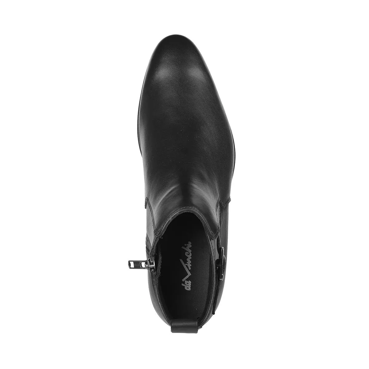 Davinchi Men Black Formal Boots