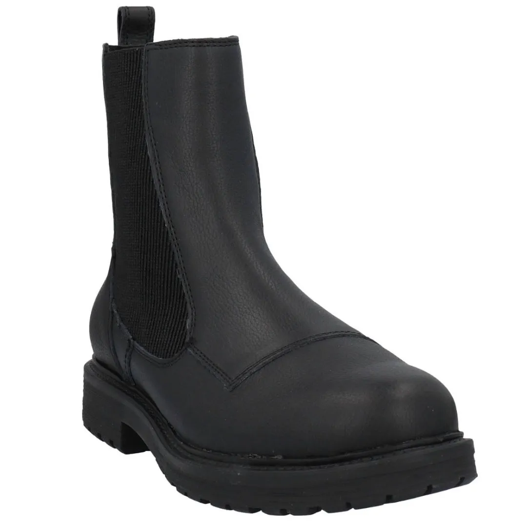 Diesel D-Alabhama CH Black Ankle Boots