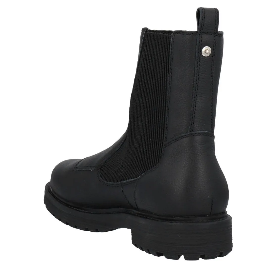 Diesel D-Alabhama CH Black Ankle Boots