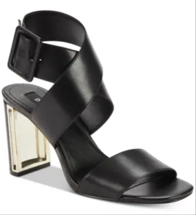 DKNY Women's Heidi Dress Sandals Black Size 5.5