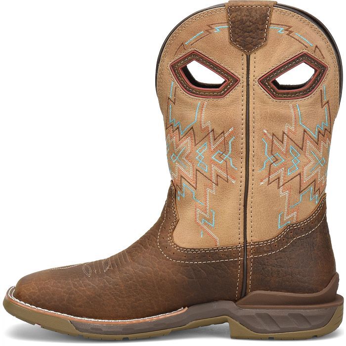 Double H Men's Clem Western Boot in Brown