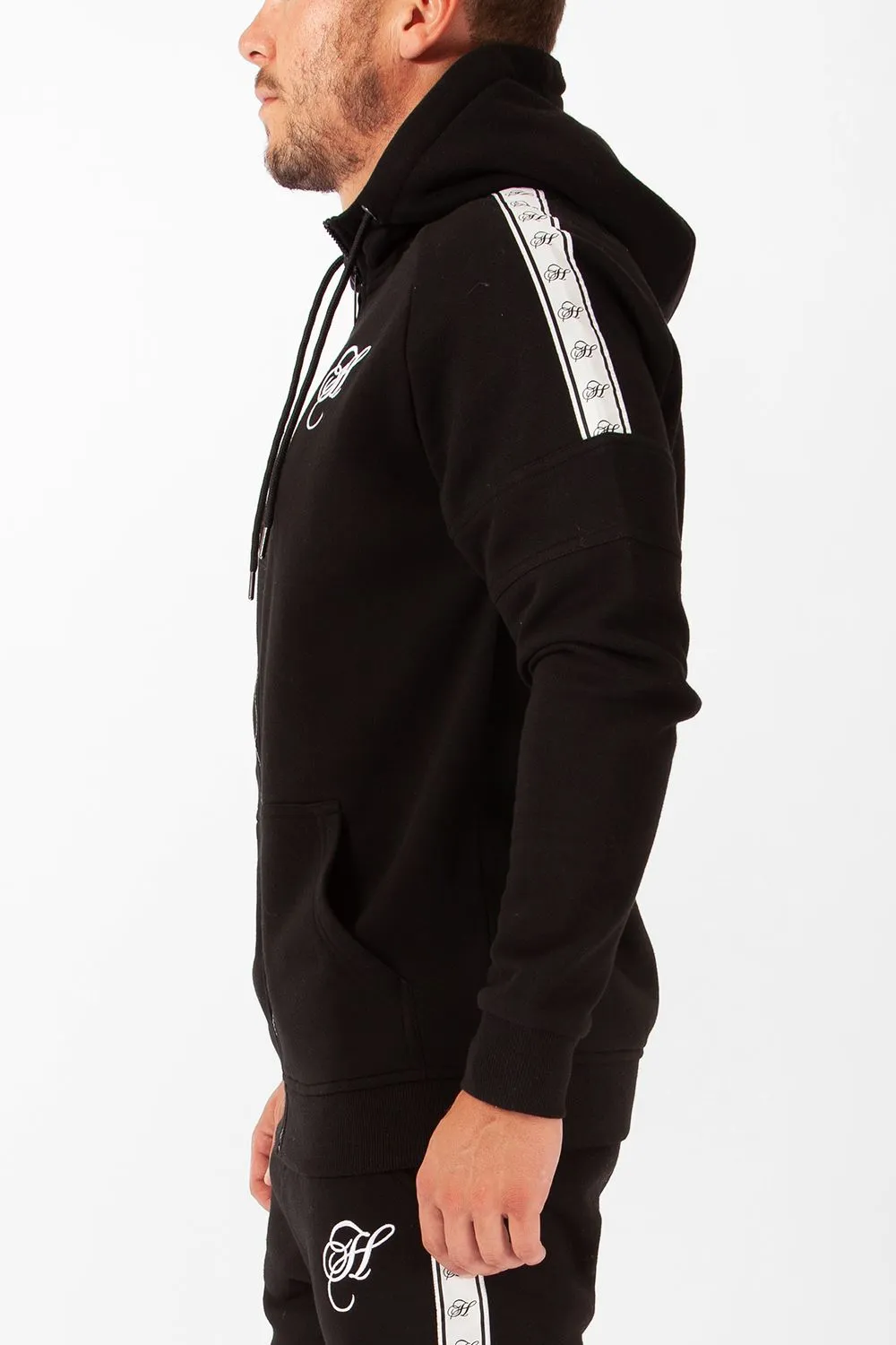 Downtown Full Zip Taped Hoodie