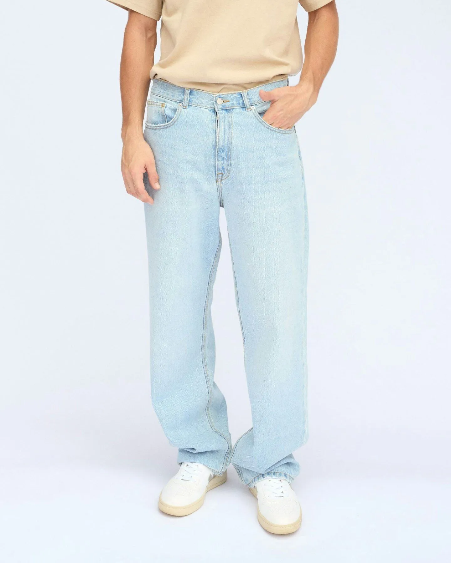 Dr Denim Omar Baggy Jeans - Canyon Light Worn | SurfStitch