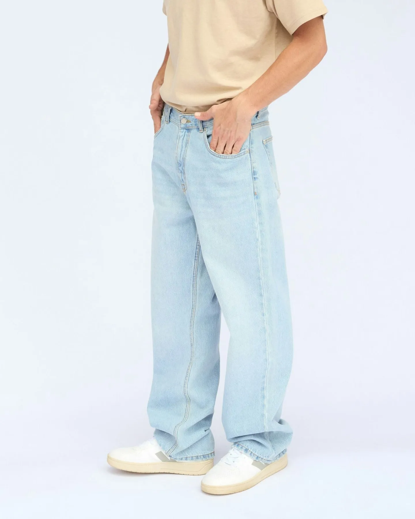 Dr Denim Omar Baggy Jeans - Canyon Light Worn | SurfStitch