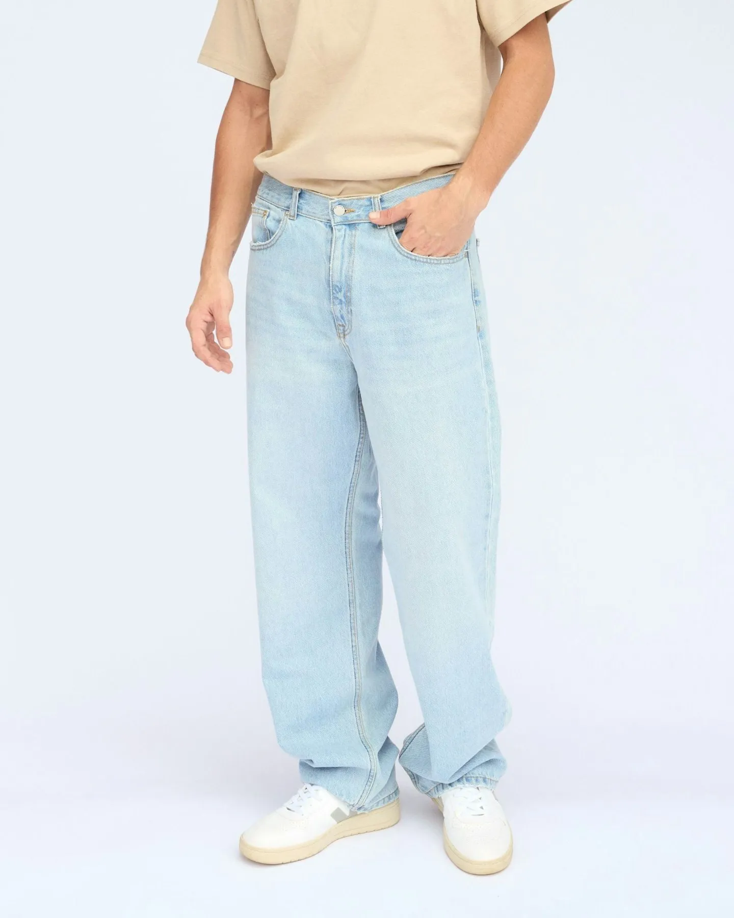 Dr Denim Omar Baggy Jeans - Canyon Light Worn | SurfStitch