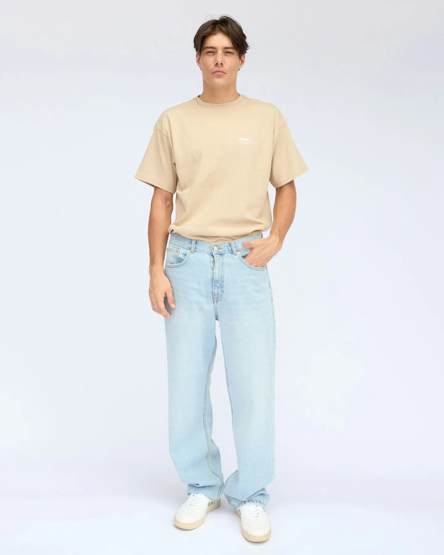 Dr Denim Omar Baggy Jeans - Canyon Light Worn | SurfStitch