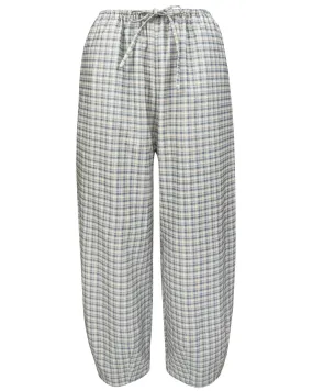 Drawstring Arch Pant - Faded Blue Flannel