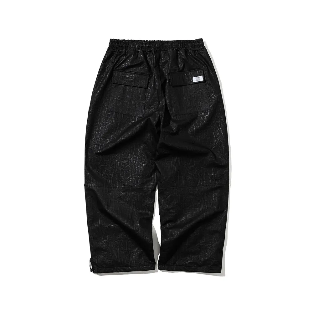 DS x BSRBT Leather Snow Pant Black