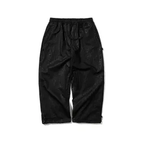 DS x BSRBT Leather Snow Pant Black