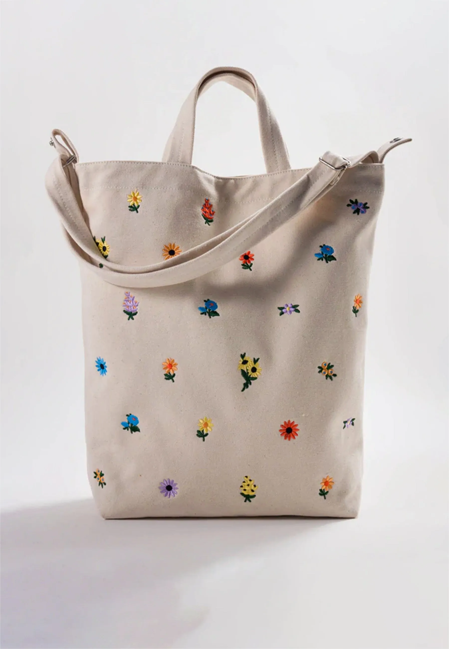 Duck Bag - Embroidered Ditsy Floral